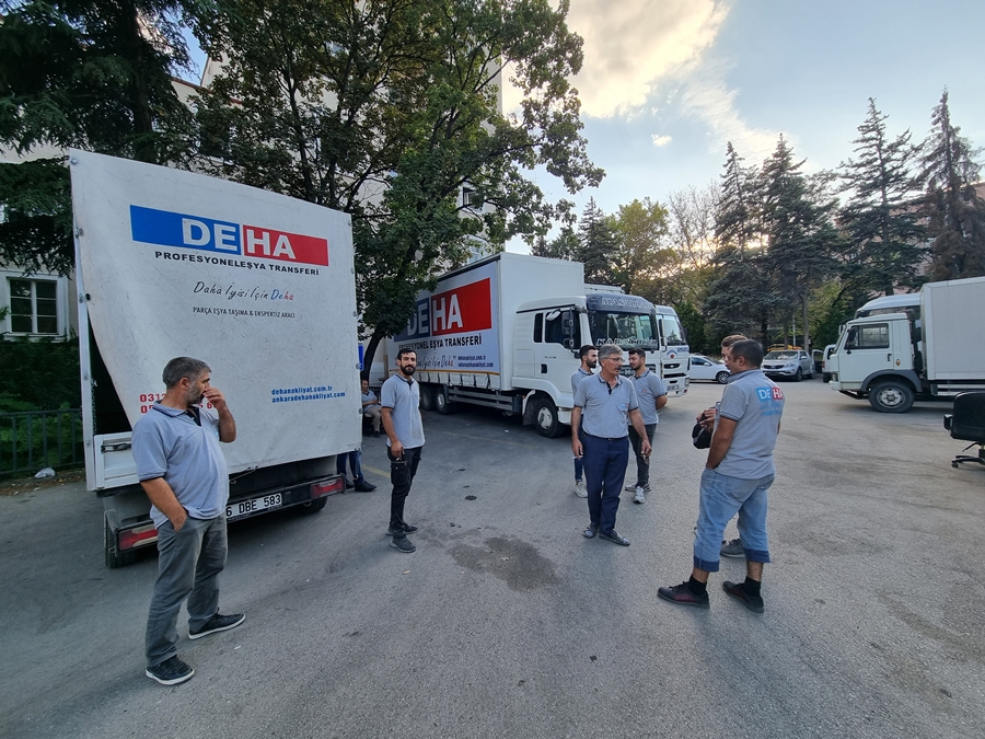 Antalya Şehir İçi Nakliye Süreci